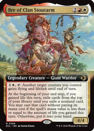 Image of Bre of Clan Stoutarm (Extended Art) [Lorwyn Eclipsed]