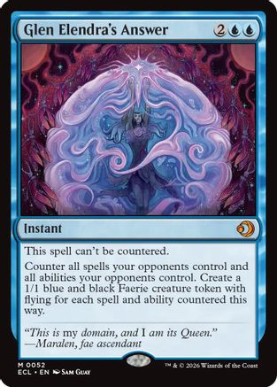 Image of Glen Elendra's Answer [Lorwyn Eclipsed]