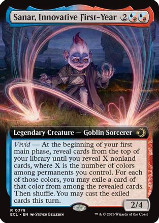 Image of Sanar, Innovative First-Year (Extended Art) [Lorwyn Eclipsed]