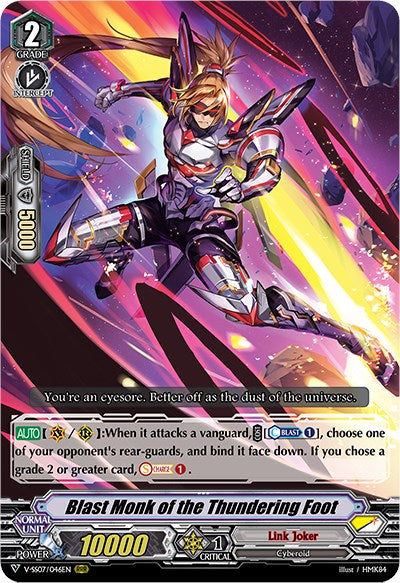 Image of Blast Monk of the Thundering Foot (V-SS07/046EN) [Clan Selection Plus Vol.1]