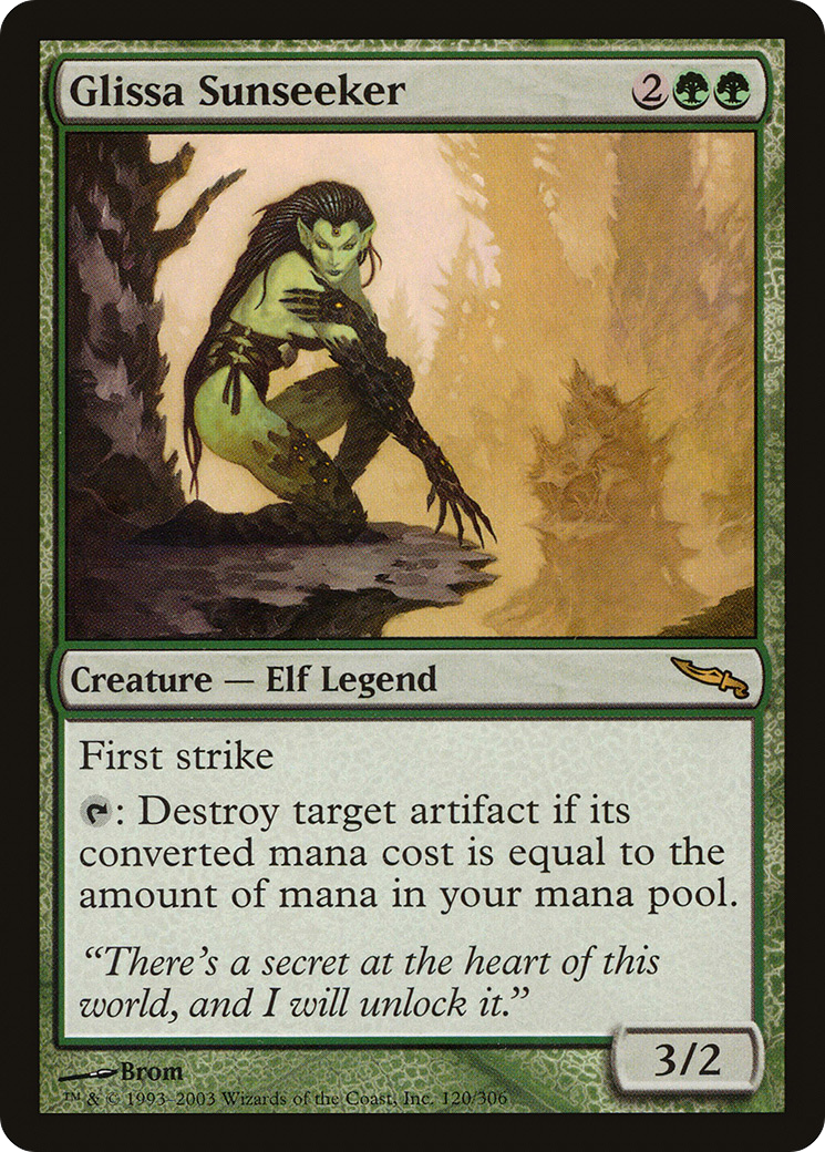Image of Glissa Sunseeker [Mirrodin]