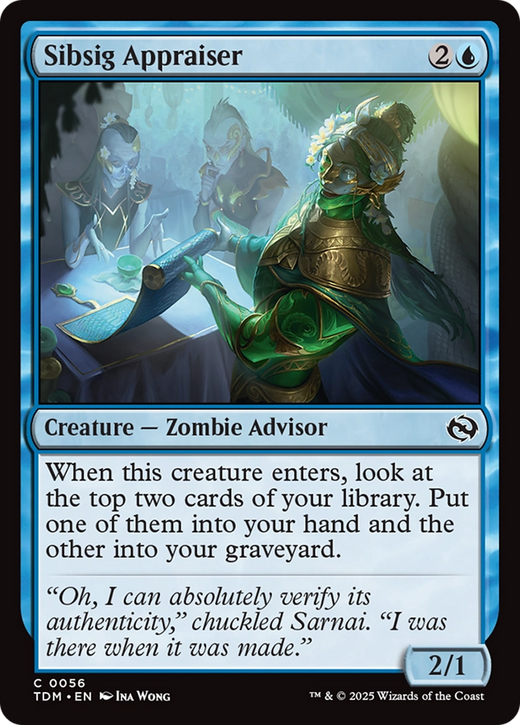 Image of Sibsig Appraiser [Tarkir: Dragonstorm]