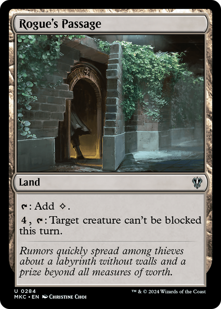 Image of Rogue's Passage [Murders at Karlov Manor Commander]