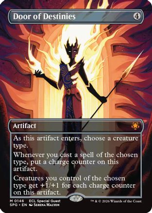 Image of Door of Destinies (Borderless) [Lorwyn Eclipsed Special Guests]