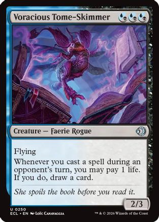 Image of Voracious Tome-Skimmer [Lorwyn Eclipsed]