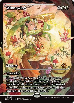 Image of Winnowing (Showcase) [Lorwyn Eclipsed]
