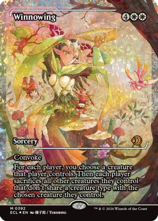 Image of Winnowing (Showcase) (Fracture Foil) [Lorwyn Eclipsed]