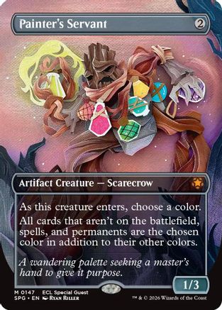 Image of Painter's Servant (Borderless) [Lorwyn Eclipsed Special Guests]