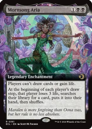 Image of Mornsong Aria (Extended Art) [Lorwyn Eclipsed]