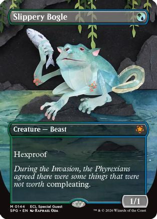 Image of Slippery Bogle (Borderless) [Lorwyn Eclipsed Special Guests]