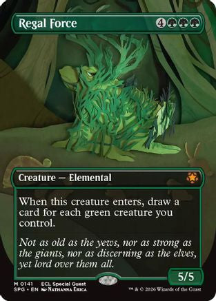 Image of Regal Force (Borderless) [Lorwyn Eclipsed Special Guests]