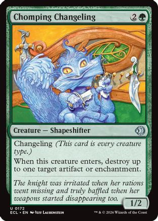 Image of Chomping Changeling [Lorwyn Eclipsed]