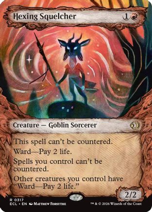 Image of Hexing Squelcher (Showcase) [Lorwyn Eclipsed]