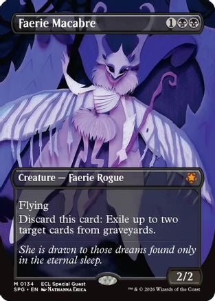 Image of Faerie Macabre (Borderless) [Lorwyn Eclipsed Special Guests]