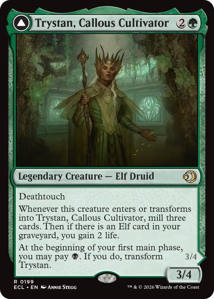 Image of Trystan, Callous Cultivator [Lorwyn Eclipsed]