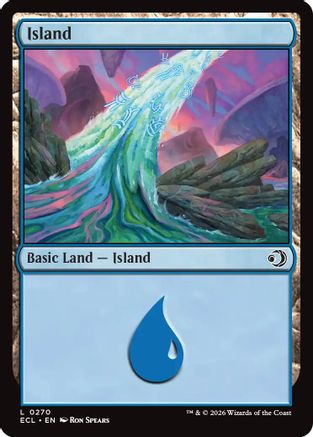 Image of Island (0270) [Lorwyn Eclipsed]