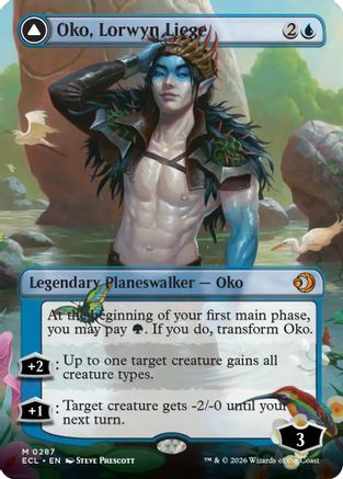 Image of Oko, Lorwyn Liege (Borderless) [Lorwyn Eclipsed]