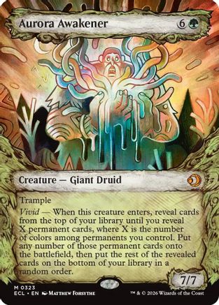Image of Aurora Awakener (Showcase) [Lorwyn Eclipsed]