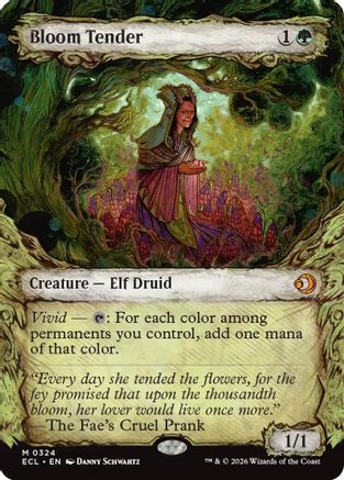 Image of Bloom Tender (0324) (Showcase) [Lorwyn Eclipsed]