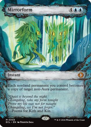 Image of Mirrorform (Showcase) [Lorwyn Eclipsed]
