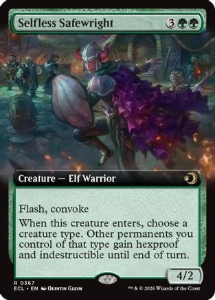 Image of Selfless Safewright (Extended Art) [Lorwyn Eclipsed]
