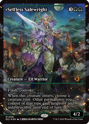 Image of Selfless Safewright (Showcase) [Lorwyn Eclipsed]