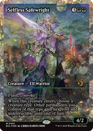 Image of Selfless Safewright (Showcase) (Fracture Foil) [Lorwyn Eclipsed]