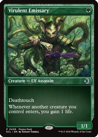 Image of Virulent Emissary [Lorwyn Eclipsed Promos]