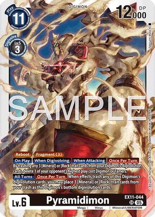 Image of Pyramidimon [EX11-044] [Dawn of Liberator]