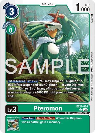 Image of Pteromon [EX11-026] [Dawn of Liberator]
