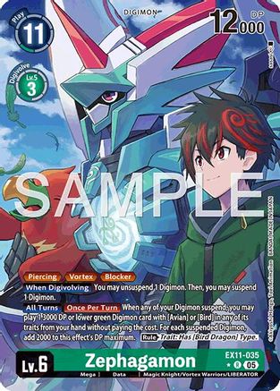 Image of Zephagamon [EX11-035] (Alternate Art) [Dawn of Liberator]