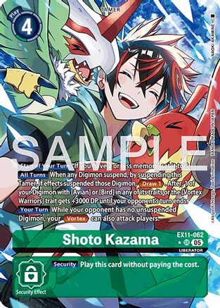 Image of Shoto Kazama [EX11-062] (Alternate Art) [Dawn of Liberator]