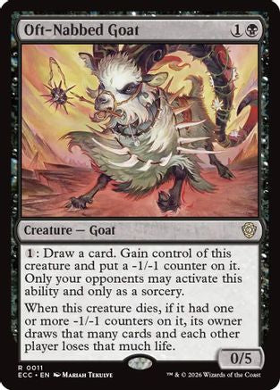 Image of Oft-Nabbed Goat [Lorwyn Eclipsed Commander]