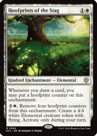 Image of Hoofprints of the Stag [Lorwyn Eclipsed Commander]