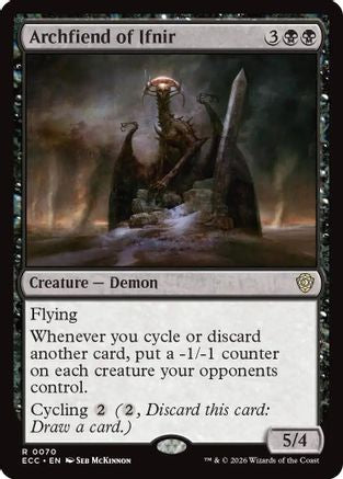 Image of Archfiend of Ifnir [Lorwyn Eclipsed Commander]