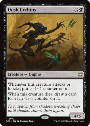 Image of Dusk Urchins [Lorwyn Eclipsed Commander]