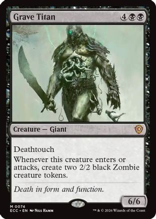 Image of Grave Titan [Lorwyn Eclipsed Commander]