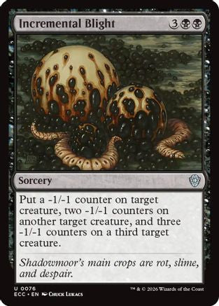 Image of Incremental Blight [Lorwyn Eclipsed Commander]