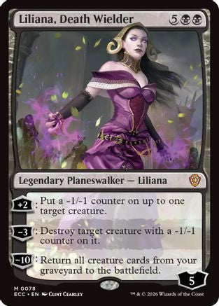 Image of Liliana, Death Wielder [Lorwyn Eclipsed Commander]