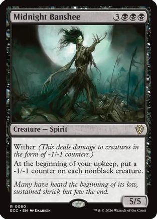 Image of Midnight Banshee [Lorwyn Eclipsed Commander]