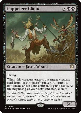 Image of Puppeteer Clique [Lorwyn Eclipsed Commander]