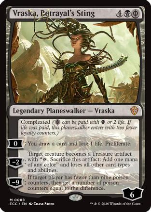 Image of Vraska, Betrayal's Sting [Lorwyn Eclipsed Commander]