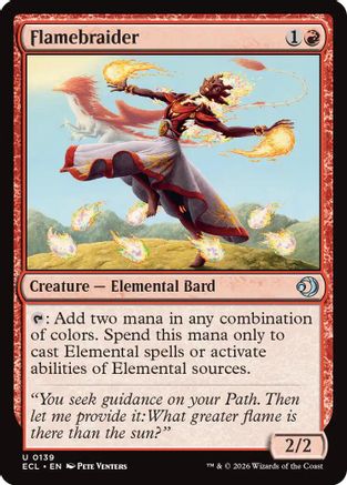 Image of Flamebraider [Lorwyn Eclipsed]