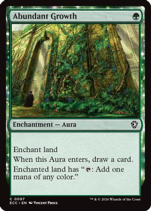Image of Abundant Growth [Lorwyn Eclipsed Commander]