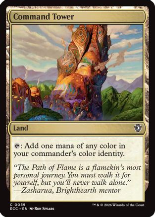 Image of Command Tower (0059) [Lorwyn Eclipsed Commander]