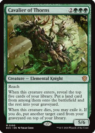 Image of Cavalier of Thorns [Lorwyn Eclipsed Commander]