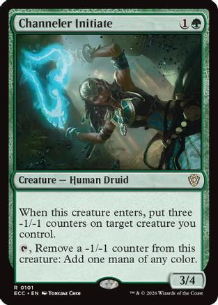 Image of Channeler Initiate [Lorwyn Eclipsed Commander]