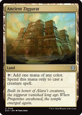 Image of Ancient Ziggurat [Lorwyn Eclipsed Commander]