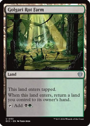 Image of Golgari Rot Farm [Lorwyn Eclipsed Commander]