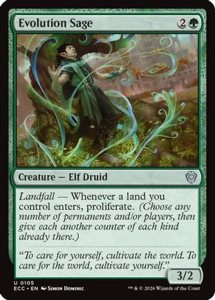 Image of Evolution Sage [Lorwyn Eclipsed Commander]
